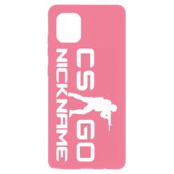 Чехол для Samsung Note 10 Lite Counter-Strike nickname - PrintSalon