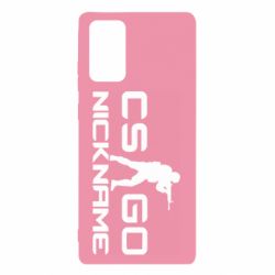 Чехол для Samsung Note 20 Counter-Strike nickname - PrintSalon