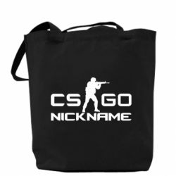 Эко-сумка Counter-Strike nickname - PrintSalon