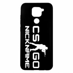 Чехол для Xiaomi Redmi Note 9/Redmi 10X Counter-Strike nickname - PrintSalon