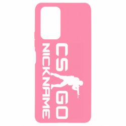 Чехол для Xiaomi Redmi Note 10 Pro Counter-Strike nickname - PrintSalon