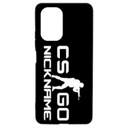 Чехол для Xiaomi Poco F3/K40 Counter-Strike nickname - PrintSalon