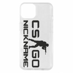 Чехол для iPhone 14 Counter-Strike nickname - PrintSalon