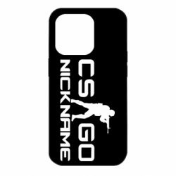 Чехол для iPhone 14 Pro Counter-Strike nickname - PrintSalon
