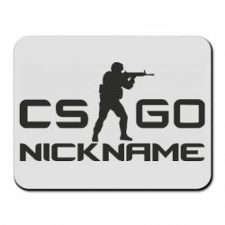 Коврик для мыши Counter-Strike nickname - PrintSalon