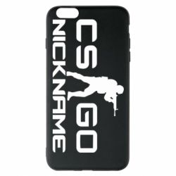 Чехол для iPhone 6 Plus/6S Plus Counter-Strike nickname - PrintSalon