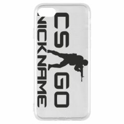 Чехол для iPhone 7 Counter-Strike nickname - PrintSalon