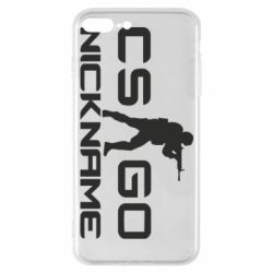 Чехол для iPhone 7 Plus Counter-Strike nickname - PrintSalon
