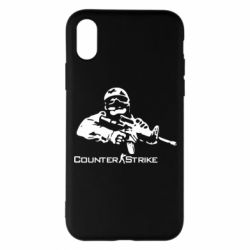 Чехол для iPhone X/Xs Counter Strike Player