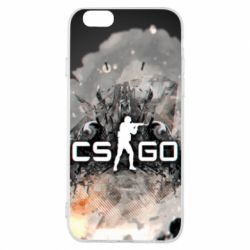 Чохол для iPhone 6/6S Counter Strike white logo - PrintSalon