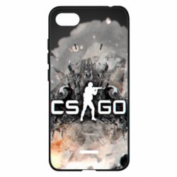 Чехол для Xiaomi Redmi 6A Counter Strike white logo