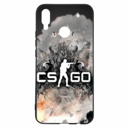 Чохол для Huawei P Smart Plus 2018 Counter Strike white logo - PrintSalon