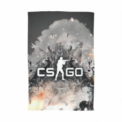 Рушник з принтом Counter Strike white logo - PrintSalon