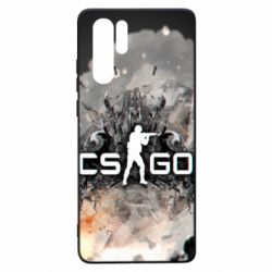 Чохол для Huawei P30 Pro Counter Strike white logo - PrintSalon