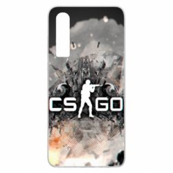 Чохол для Huawei P30 Counter Strike white logo - PrintSalon