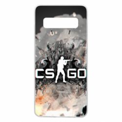 Чохол для Samsung S10 Counter Strike white logo - PrintSalon