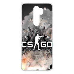 Чохол для Xiaomi Redmi Note 8 Pro Counter Strike white logo - PrintSalon
