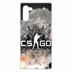 Чохол для Samsung Note 10 Counter Strike white logo - PrintSalon