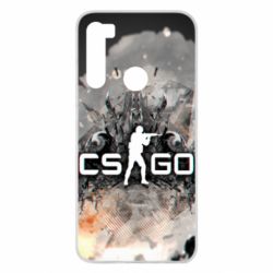 Чохол для Xiaomi Redmi Note 8 Counter Strike white logo - PrintSalon