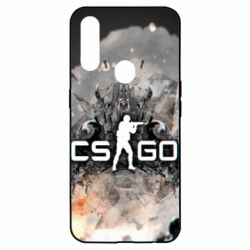 Чохол для Oppo A31 Counter Strike white logo - PrintSalon
