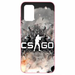 Чохол для Samsung A02s/M02s Counter Strike white logo - PrintSalon