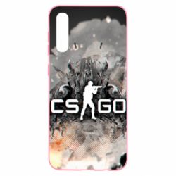 Чохол для Samsung A50 Counter Strike white logo - PrintSalon