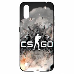 Чохол для Samsung A01 / M01 Counter Strike white logo - PrintSalon