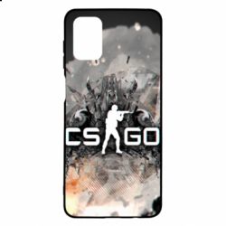 Чохол для Samsung M51 Counter Strike white logo - PrintSalon
