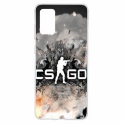 Чохол для Samsung S20+ Counter Strike white logo - PrintSalon