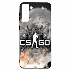 Чохол для Samsung S21+ Counter Strike white logo - PrintSalon