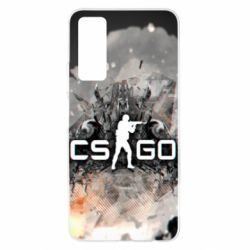 Чохол для Huawei P Smart 2021 Counter Strike white logo - PrintSalon