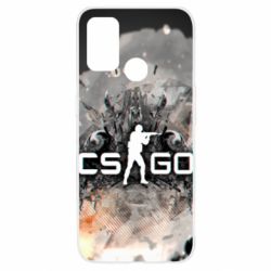 Чохол для Oppo A53 / A32 / A33Counter Strike white logo - PrintSalon