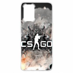 Чохол для Oppo A74 4G Counter Strike white logo - PrintSalon