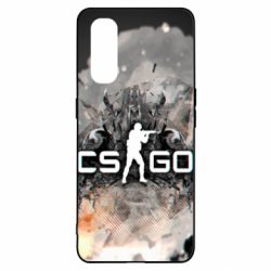 Чохол для Oppo Find X2Counter Strike white logo - PrintSalon