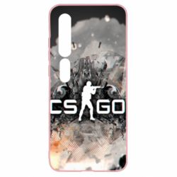 Чохол для Xiaomi Mi10 / 10 Pro Counter Strike white logo - PrintSalon