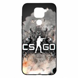 Чохол для Xiaomi Redmi Note 9 / Redmi 10X Counter Strike white logo - PrintSalon