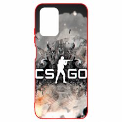 Чохол для Xiaomi Redmi Note 10 Counter Strike white logo - PrintSalon