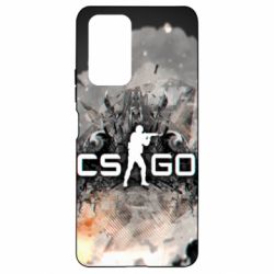 Чохол для Xiaomi Redmi Note 10 Pro Counter Strike white logo - PrintSalon