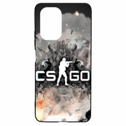Чохол для Xiaomi Poco F3/K40 Counter Strike white logo - PrintSalon
