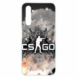 Чохол для Realme 6 Pro Counter Strike white logo - PrintSalon