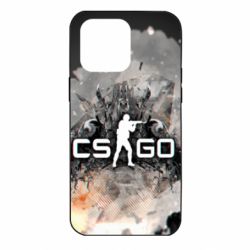 Чохол для iPhone 14 Pro Max Counter Strike white logo-PrintSalon Чохол для iPhone 14 Pro Max Counter Strike white logo