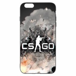 Чохол для iPhone 6 Plus/6S Plus Counter Strike white logo - PrintSalon