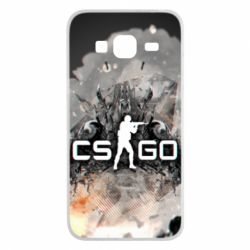Чохол для Samsung J3 2016 Counter Strike white logo - PrintSalon