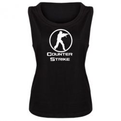 Женская майка Counter Strike - PrintSalon