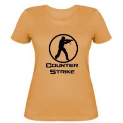 Женская футболка Counter Strike - PrintSalon