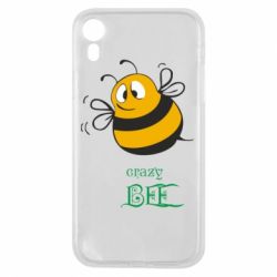 Чехол для iPhone XR Crazy Bee - PrintSalon