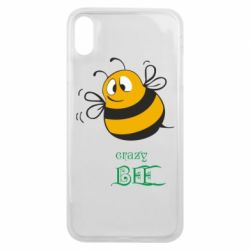 Чехол для iPhone Xs Max Crazy Bee - PrintSalon