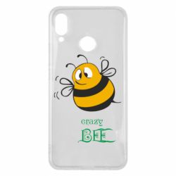 Чехол для Huawei P Smart Plus 2018 Crazy Bee - PrintSalon