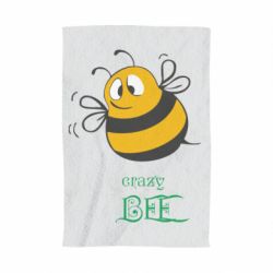 Полотенце с принтом Crazy Bee - PrintSalon