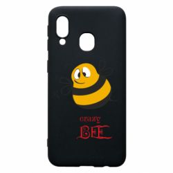 Чехол для Samsung A40 Crazy Bee - PrintSalon